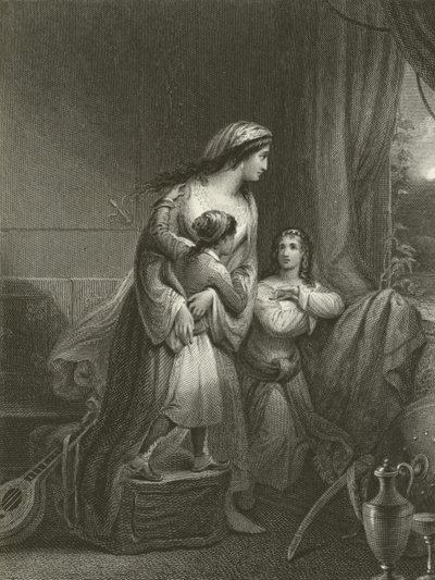 The Greek Mother by Edward Henry Corbould